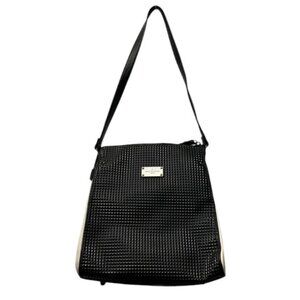 Pauls Boutique London Women’s Black Patent Leather Tote Shoulder Handbag Purse